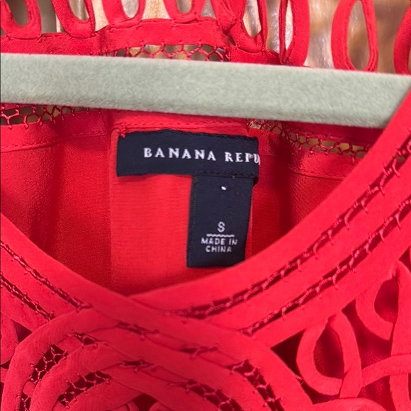 Coral Short Sleeve silk Dress - Picture 2 of 4